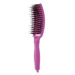 Četka za raščešljavanje kose Olivia Garden Nylon Mix Think Pink Bright Pink – Fingerbrush - Slika 2