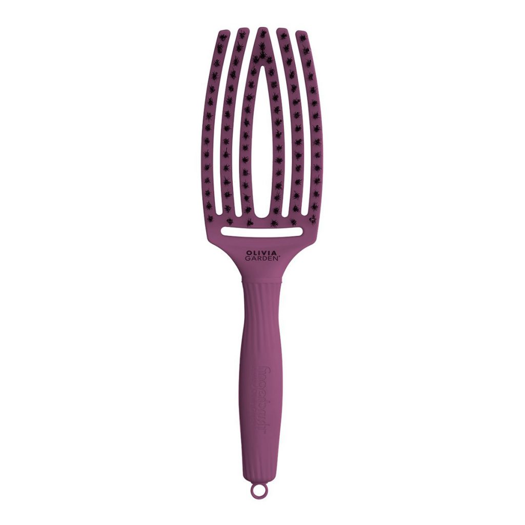 OGID1762-1024x1024-1 Četka za raščešljavanje Olivia Garden Nylon Mix - Fingerbrush Think Pink Deep Purple - Slika 1