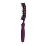 Četka za raščešljavanje Olivia Garden Nylon Mix - Fingerbrush Think Pink Deep Purple - Slika 3