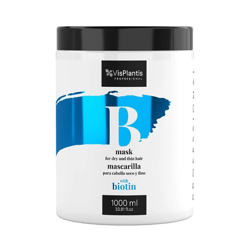 EP813397.jpg Maska za suhu i tanku kosu Vis Plantis Biotin - 1000 ml - Slika 1