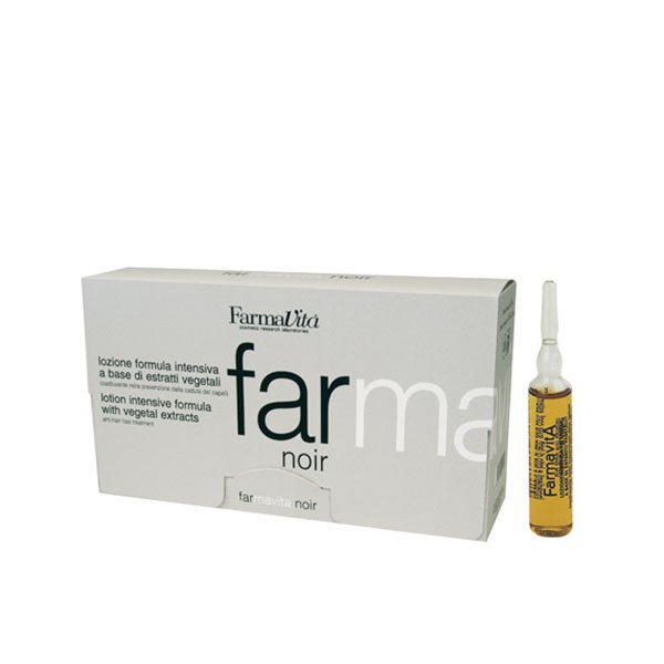 fv00101 Tretman protiv opadanja kose Farmavita Noir - Ampule 12 x 8 ml - Slika 1