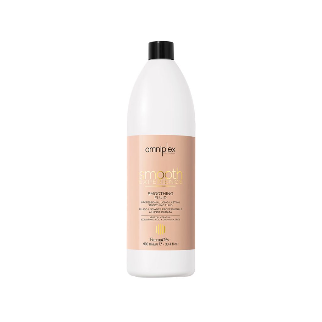 smooth_experience_2-1024x1024-1 Fluid za zaglađivanje kose Farmavita Omniplex Smooth Experience - 900 ml - Slika 1