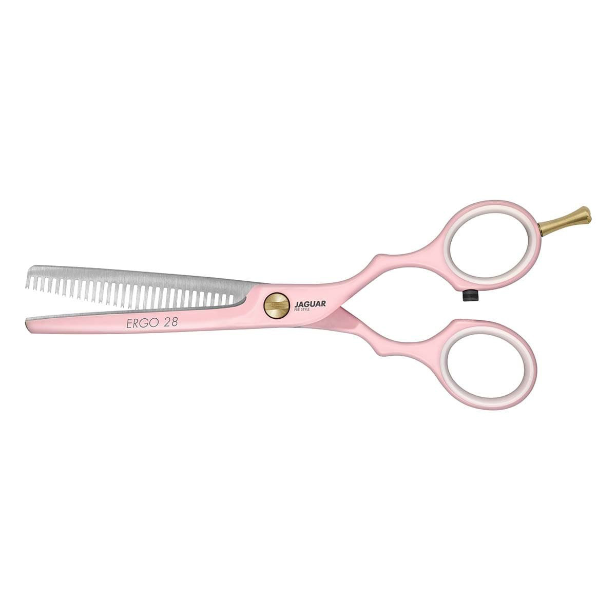 JA1228 Škare za šišanje Jaguar Pre Style Efilirke 28 Pink Ergo – 5.5” - Slika 1