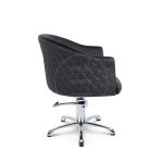 Stolica frizerska Alpeda Crna Zvijezda – Elegancekap - Slika 2