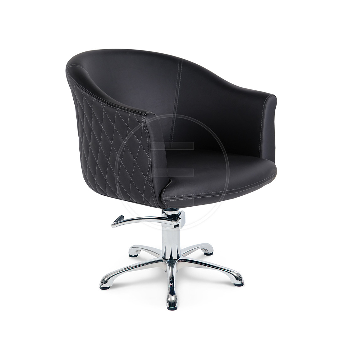 ALELEGANCE Stolica frizerska Alpeda Crna Zvijezda – Elegancekap - Slika 1