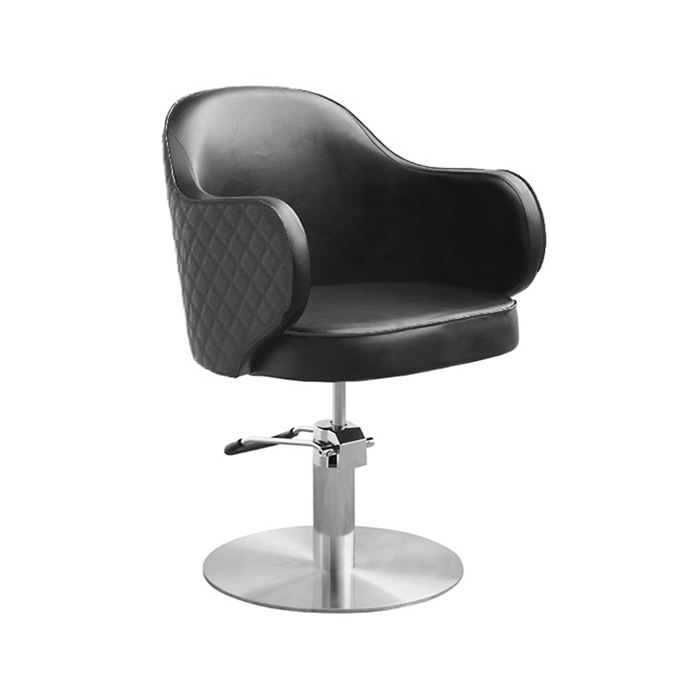 HA329 Stolica frizerska Helix Crna – Lina - Slika 1