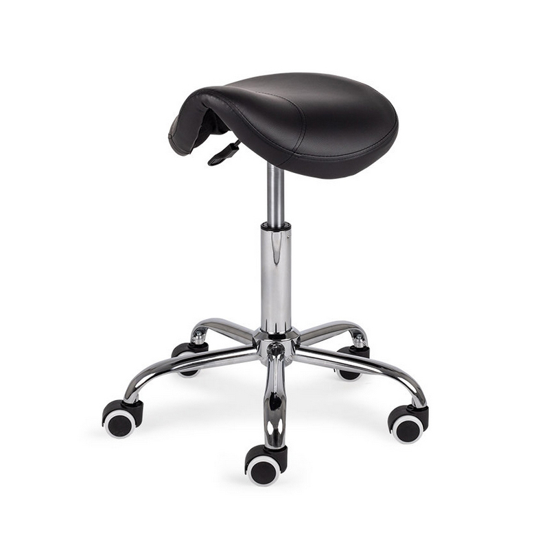 HA87951 Stolica pomoćna Habys Saddle Lofi – Crna - Slika 1