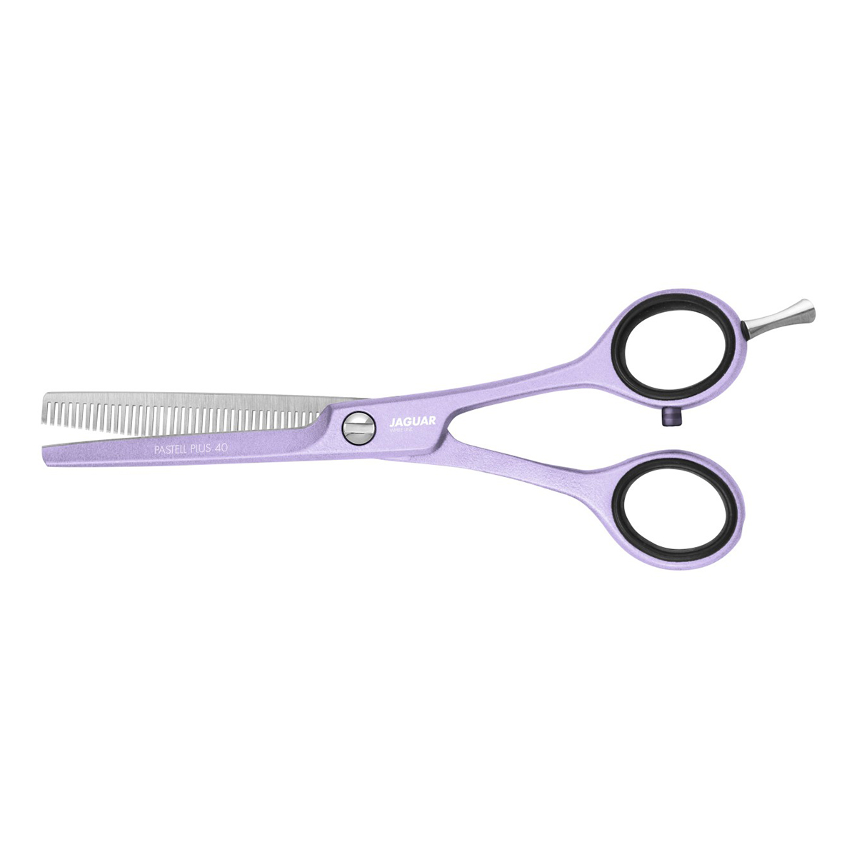 JA9965 Škare za šišanje Jaguar White Line Efilirke 40 Pastell Plus Lavander – 5.5” - Slika 1