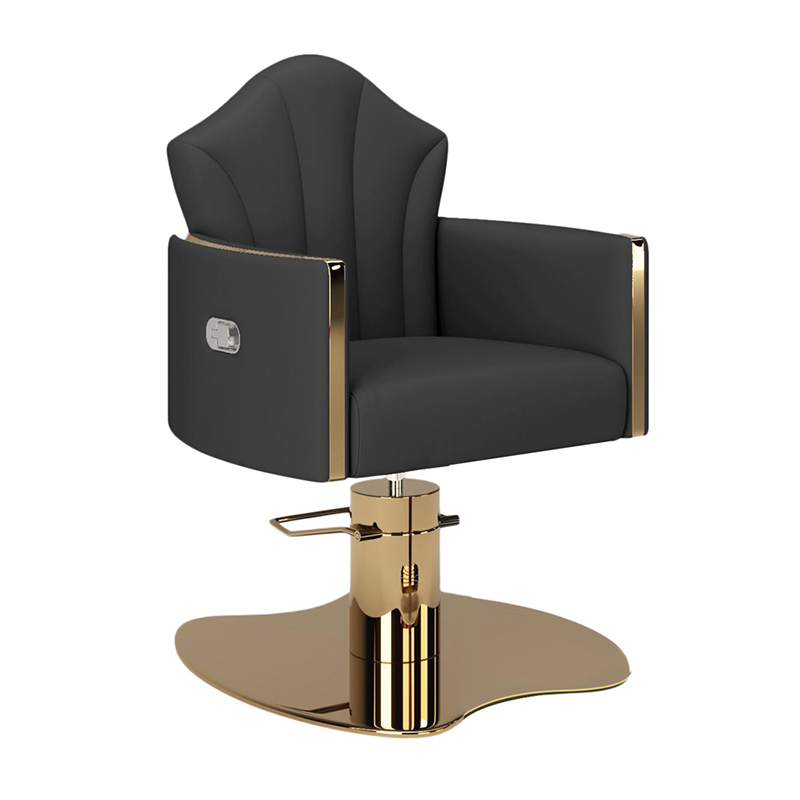OC5152 Stolica frizerska Commodo Crna – Royal - Slika 1