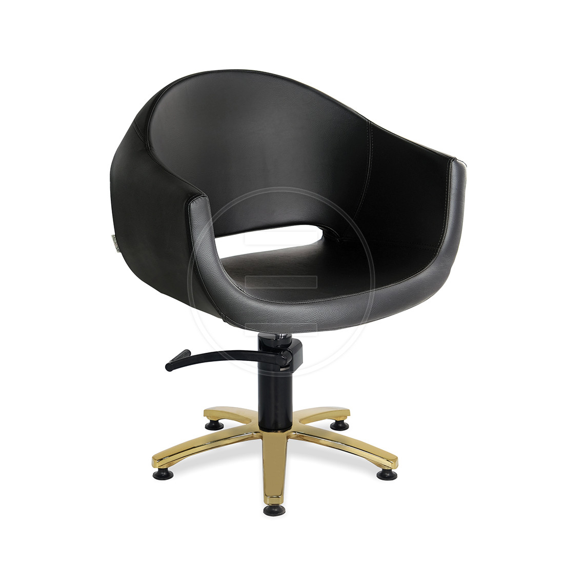 ALEVOGL Stolica frizerska Alpeda Crna – Evo GL - Slika 1