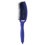 Četka za raščešljavanje Olivia Garden Nylon Mix Blue Jeans – Fingerbrush - Slika 3