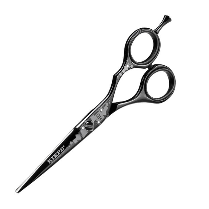 KE2437155 Škare za šišanje Kiepe Ergo Anatomic HD Black – 5.5 - Slika 1