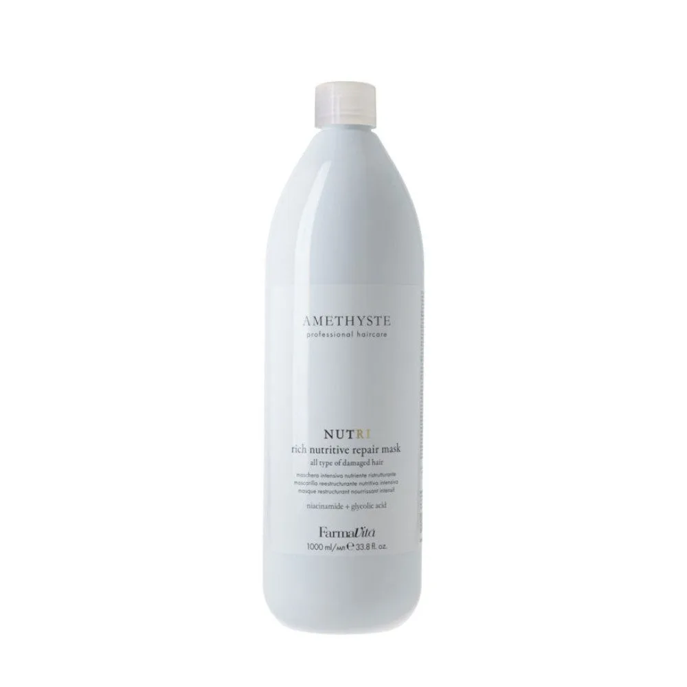 FV12583 Maska za obnovu kose Farmavita Amethyste Nutri – 1000 ml - Slika 1