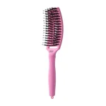 Četka za raščešljavanje Olivia Garden Nylon Mix Pink Tokyo – Fingerbrush Share The Pink - Slika 2