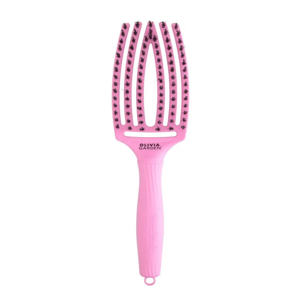 OGID1897 Četka za raščešljavanje Olivia Garden Nylon Mix Pink Tokyo – Fingerbrush Share The Pink - Slika 1