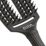 Četka za raščešljavanje Olivia Garden Care Iconic Boar&Nylon Crna – Fingerbrush M - Slika 3