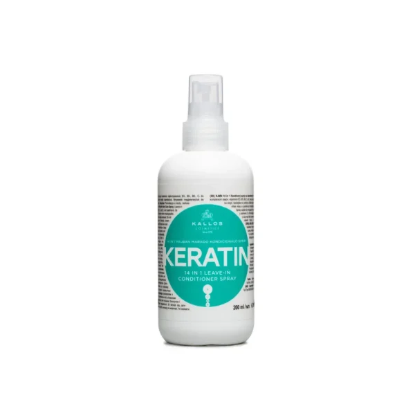 K2582-600x600 Sprej za obnovu kose Kallos Leave In Keratin 14 u 1 – 200 ml - Slika 1