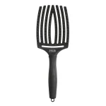 Četka za raščešljavanje Olivia Garden FingerBrush Boar&Nylon – Crna Large