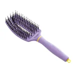 Četka za raščešljavanje Olivia Garden FingerBrush Boar&Nylon – Snuggle Purple - Slika 4